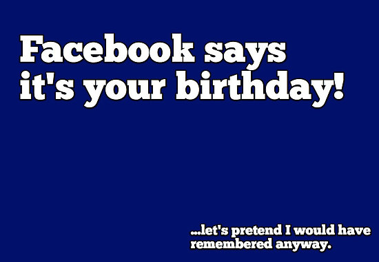 Facebook Birthday