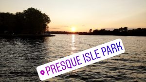Presque Isle State Park along Lake Erie