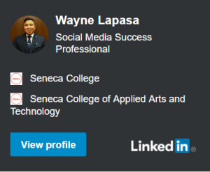 Wayne Lapasa LinkedIn Badge