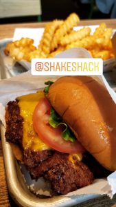 Shack Shack never fails.